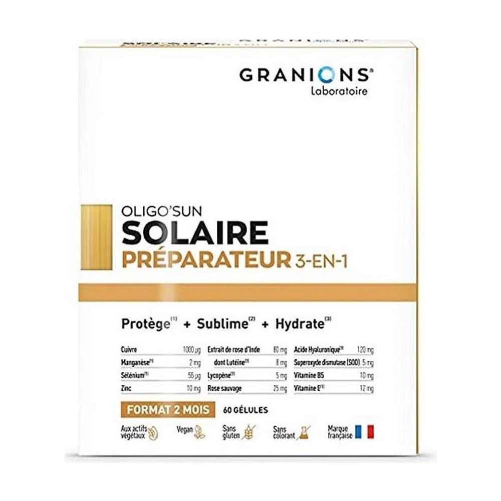 Riparazione Solare 3 In 1 60 Capsule Oligo'sun 2 Mesi Di Cura - Foto 1
