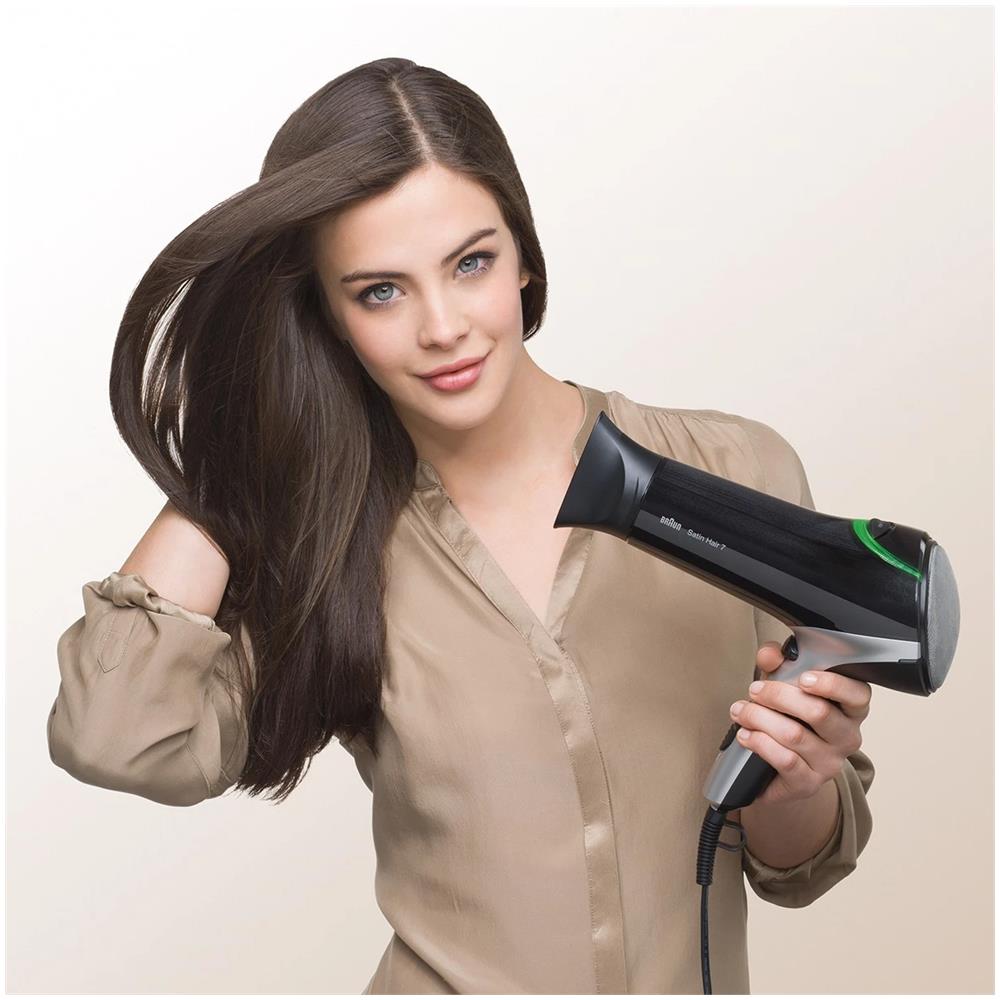HD710 asciuga capelli 2200 W Nero, Argento - Foto 3