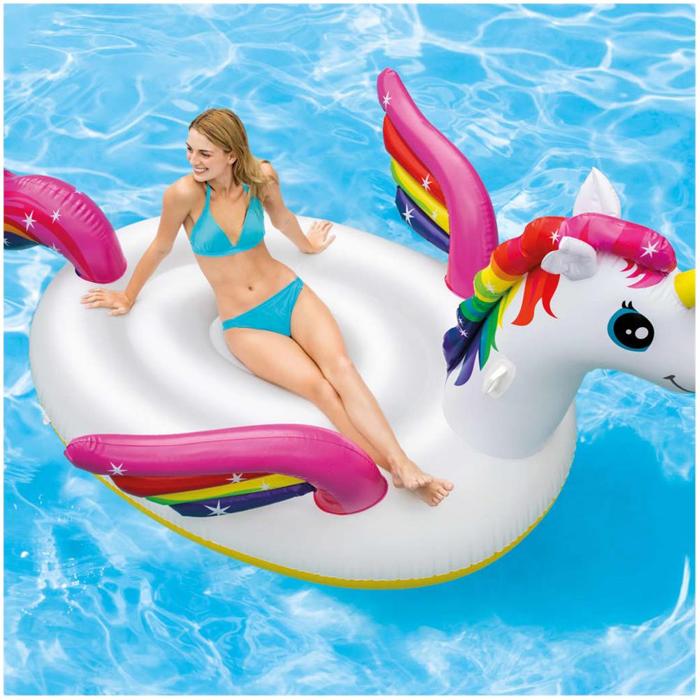 Galleggiante per Piscina Mega Unicorn Island 57281EU - Foto 2