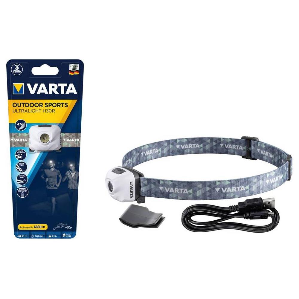 Outdoor Sports Ultralight H30R weiß, wiederaufladbar - Foto 1