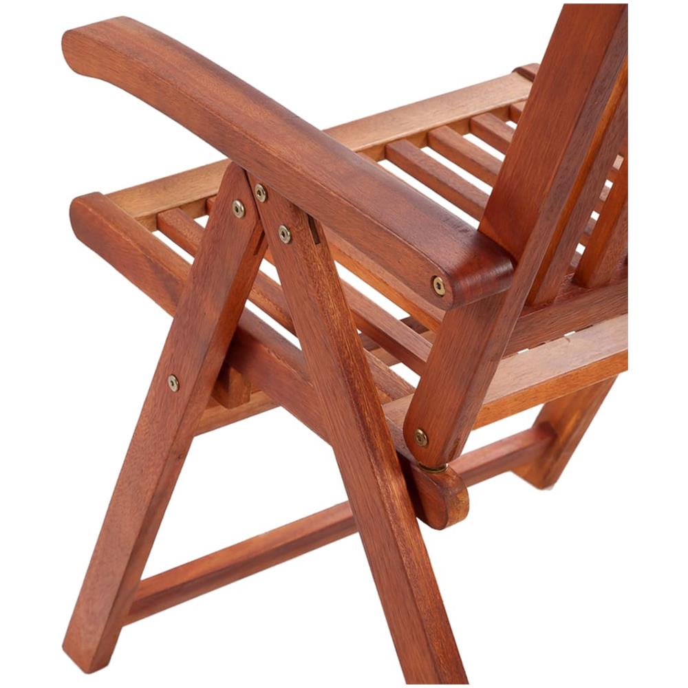 Sedie Da Giardino Pieghevoli 4 Pz In Legno Massello D'acacia - Foto 8