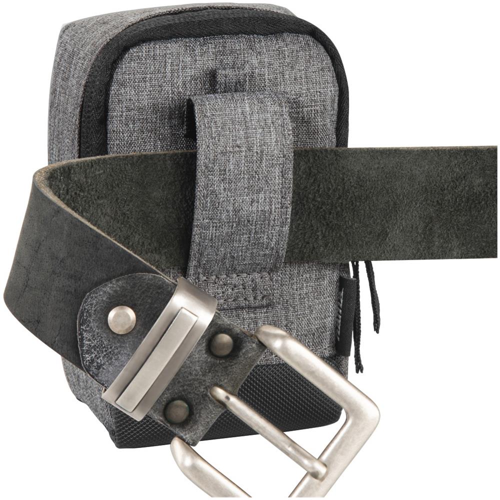 Hama Terra 90m Compact Camera Case, Belt Loop, Neck Strap, Grey, 7.5 X 4.5 X 13 Cm Compartment - Foto 2