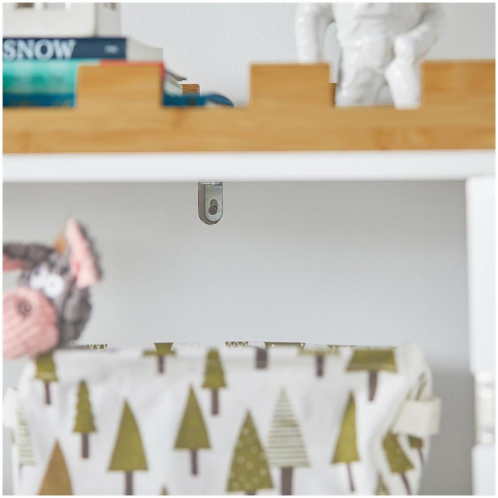 Cassettiera per Bambini - Armadietto Portaoggetti - L86 x P30 x A87cm - Kmb44-w - Foto 7