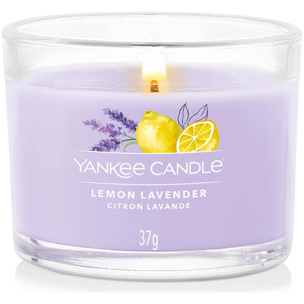 Lemon Lavender Candela Votiva Profumata Yankee Candle Viola - Foto 1