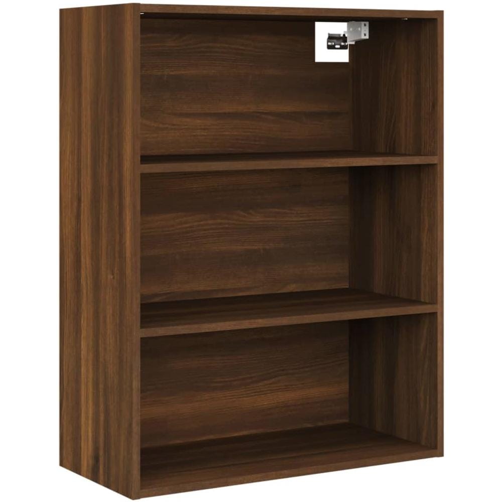 Armadietto Pensile A Parete Rovere Marrone 69,5x32,5x90 Cm - Foto 2