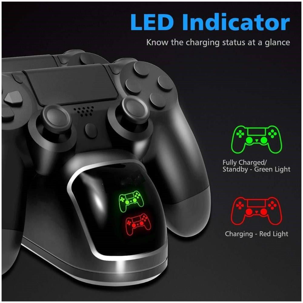 Doppia Stazione Di Ricarica Per Due Controller Ps4 / Ps4 Slim / Ps4 Pro - Foto 2