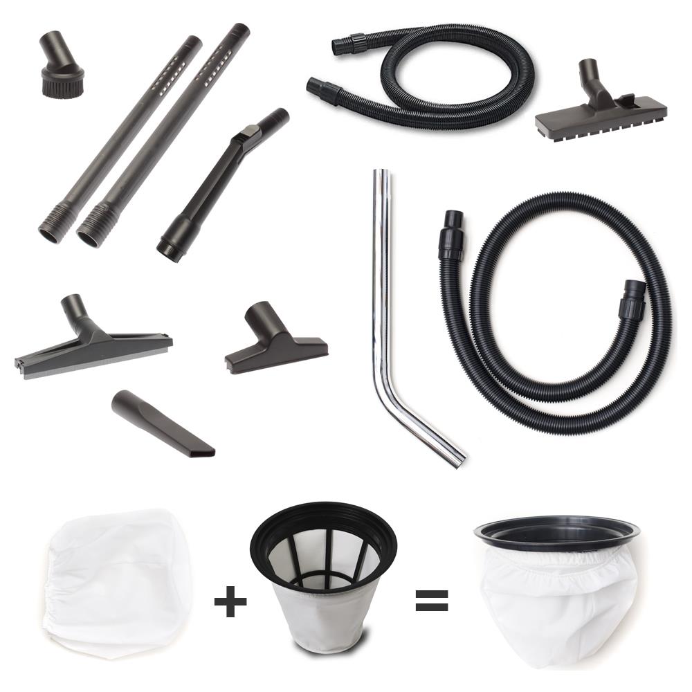 Aspirapolvere Professionale Per Fuliggine E Cenere Calda Con Accessori, Modello Lp31 Plus Inox Gt - Foto 2