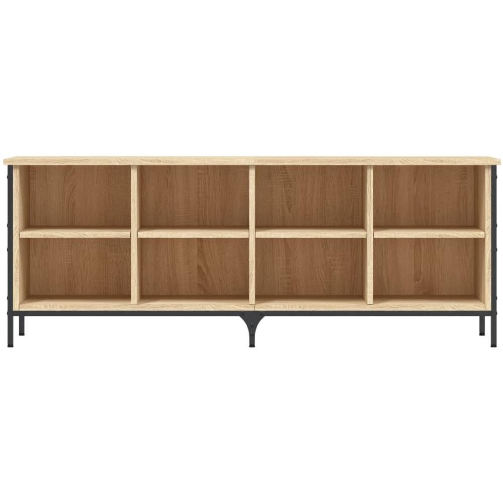 Scarpiera Rovere Sonoma 131x35x50 Cm In Legno Multistrato - Foto 2