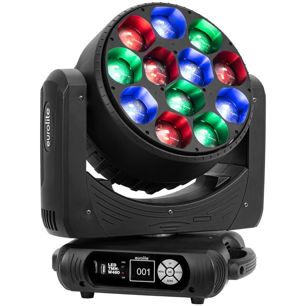 Led Tmh-w480 Moving Head Wash Zoom - Foto 3