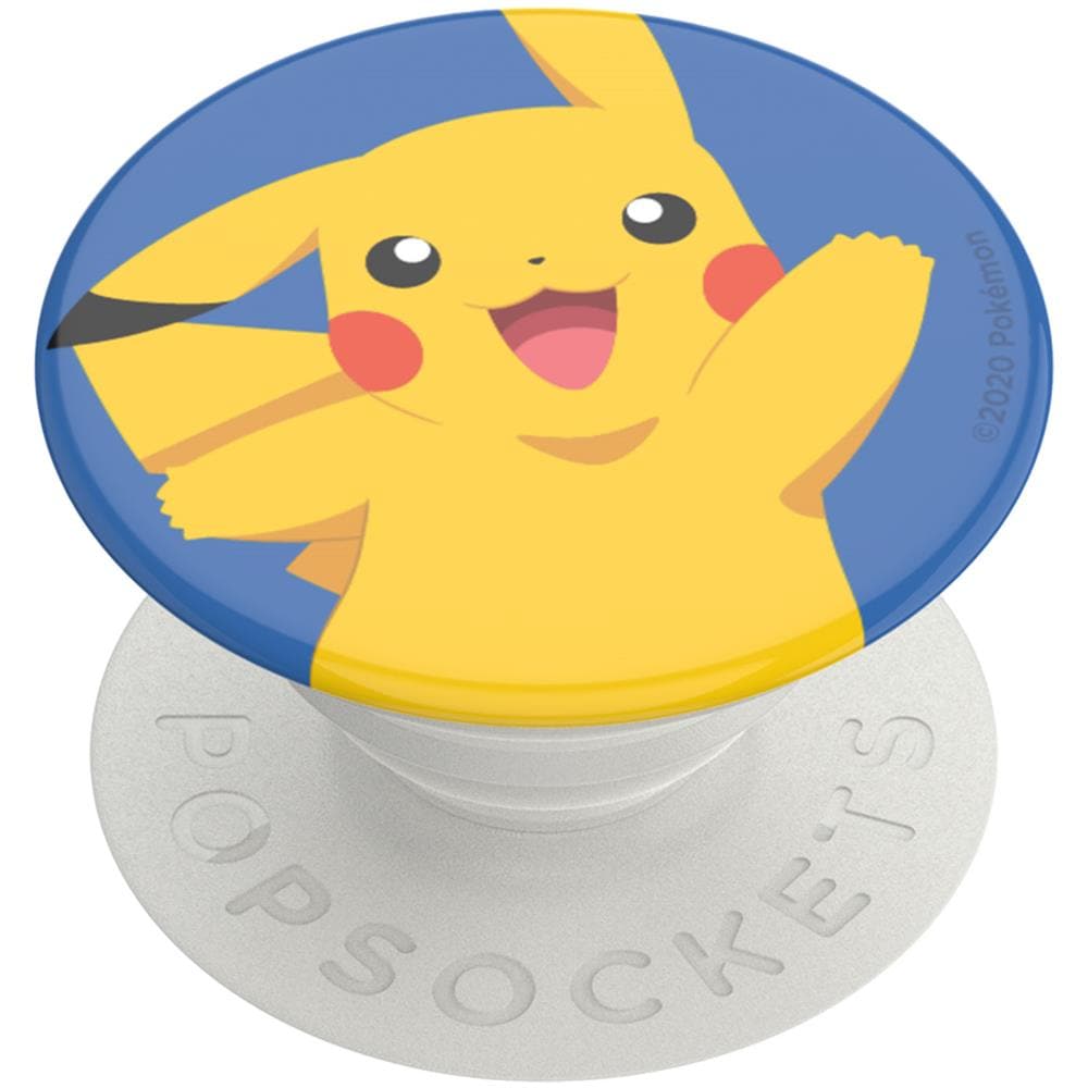 Popgrip Per Smartphone Standard Pikachu Knocked, Bianco / Blu - Foto 1