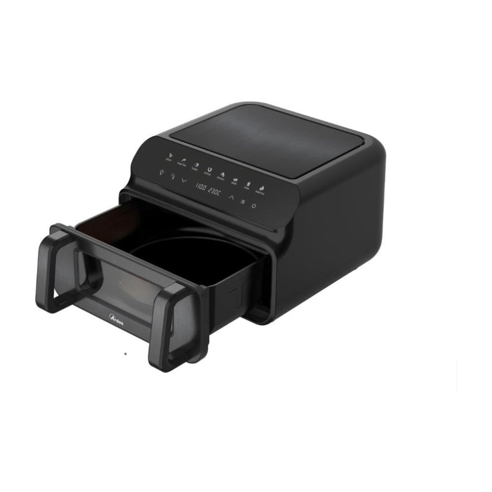 Friggitrice ad Aria ARFRYA09GP Capacità 10 L 2000 W Colore Nero - Foto 4
