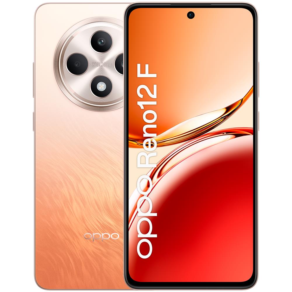 Reno12F 4G 256GB 8GB Ram Display 6.67” Amoled FHD+ Tripla fotocamera 50+8+2MP Selfie 32MP 5000mAh Amber Orange - Foto 1