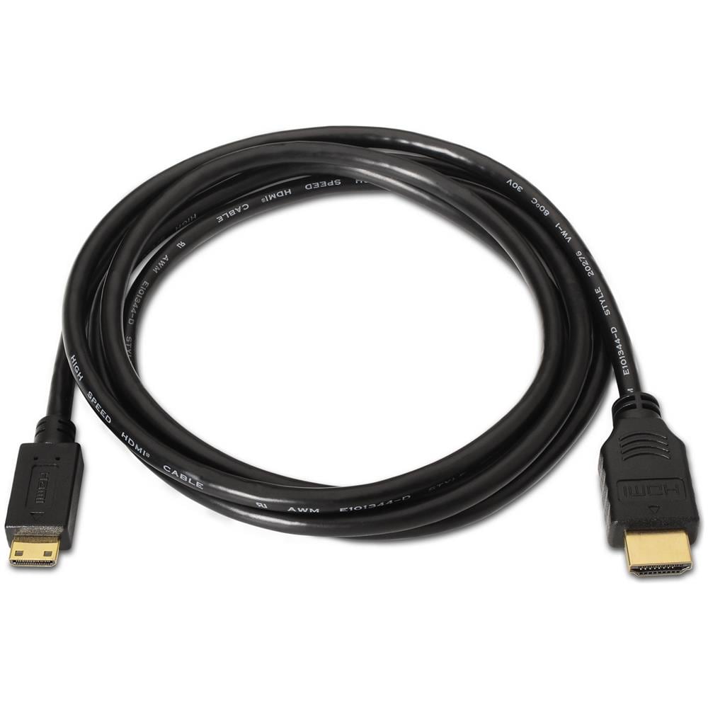 A119-0115 cavo HDMI 3 m HDMI tipo A (Standard) HDMI Type C (Mini) Nero - Foto 2