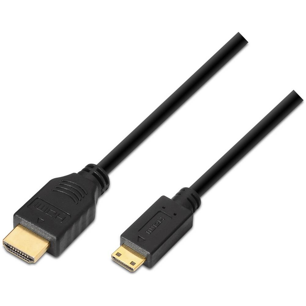 A119-0115 cavo HDMI 3 m HDMI tipo A (Standard) HDMI Type C (Mini) Nero - Foto 1