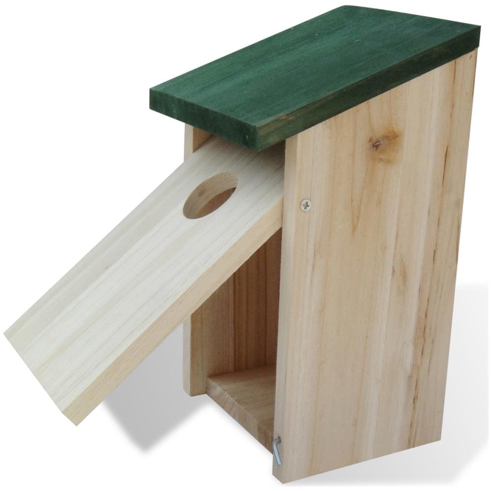 Casa Degli Uccelli Per Annidamento In Legno 4 Pezzi - Foto 3