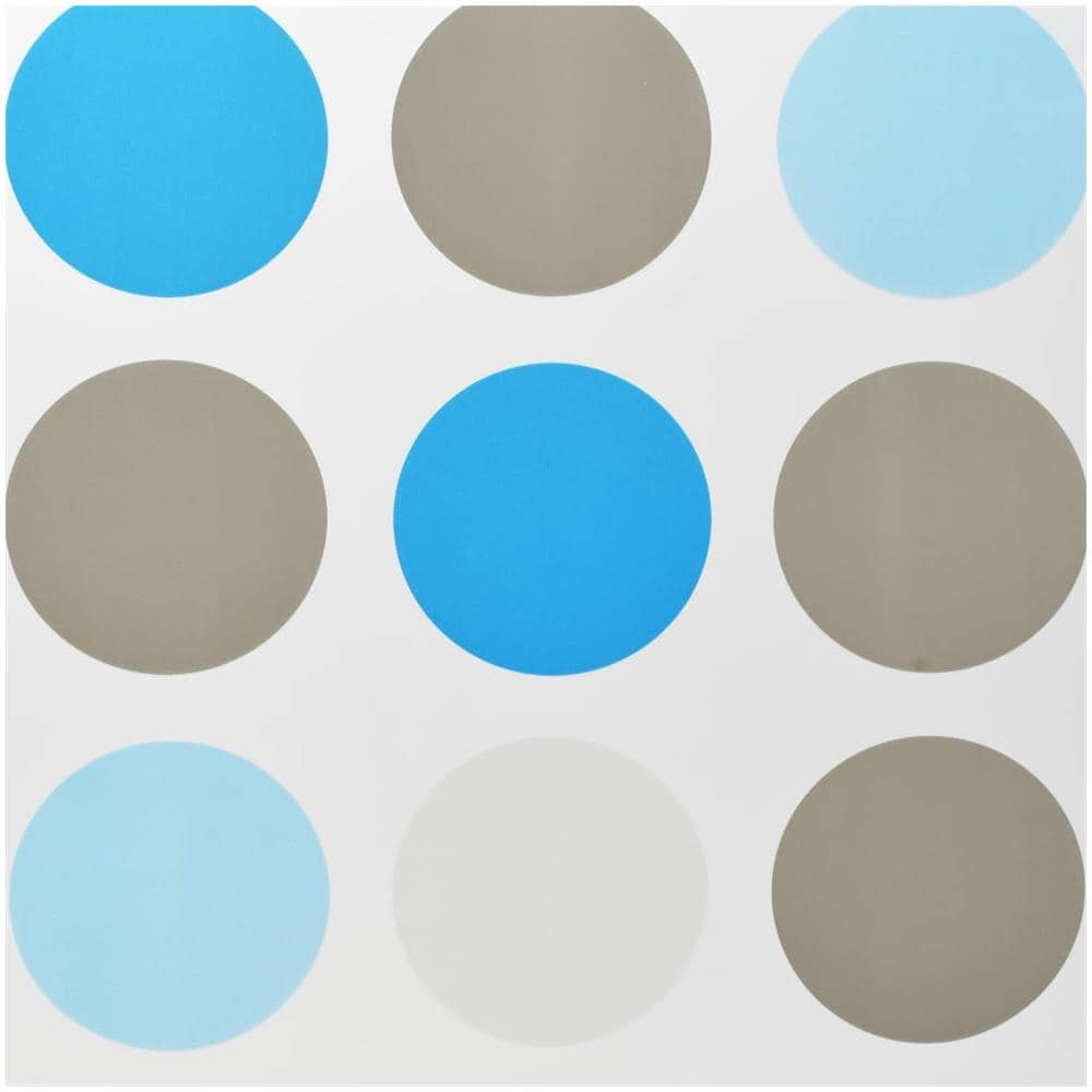 Tenda a Rullo per Doccia 100x240 cm con Motivo a Cerchi - Foto 2