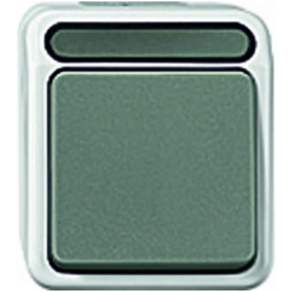 Deviatore / interruttore Di Controllo Unipolare, Aquastar, Grigio, Meg3106-8029 - Foto 1