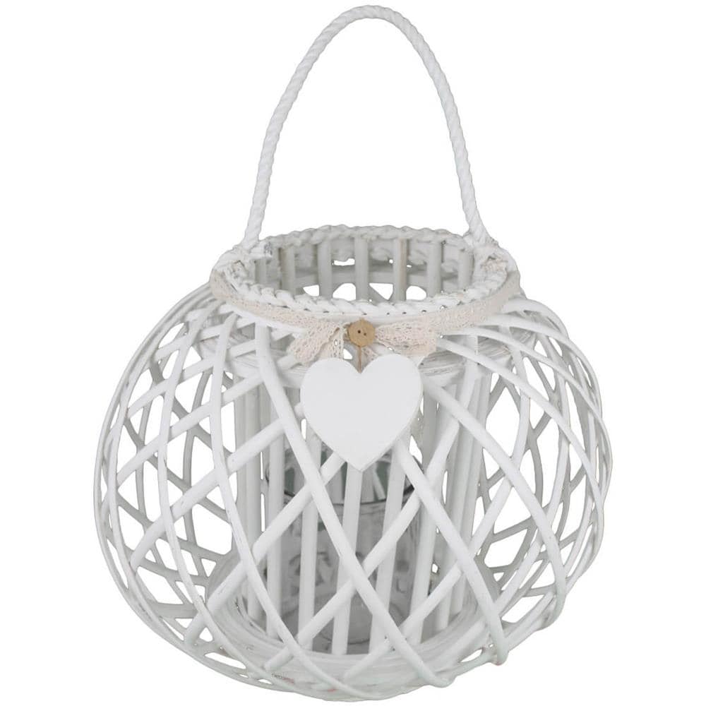 Gisele - Lanterna In Vimini Tondo 20 X 40 Cm - Foto 2