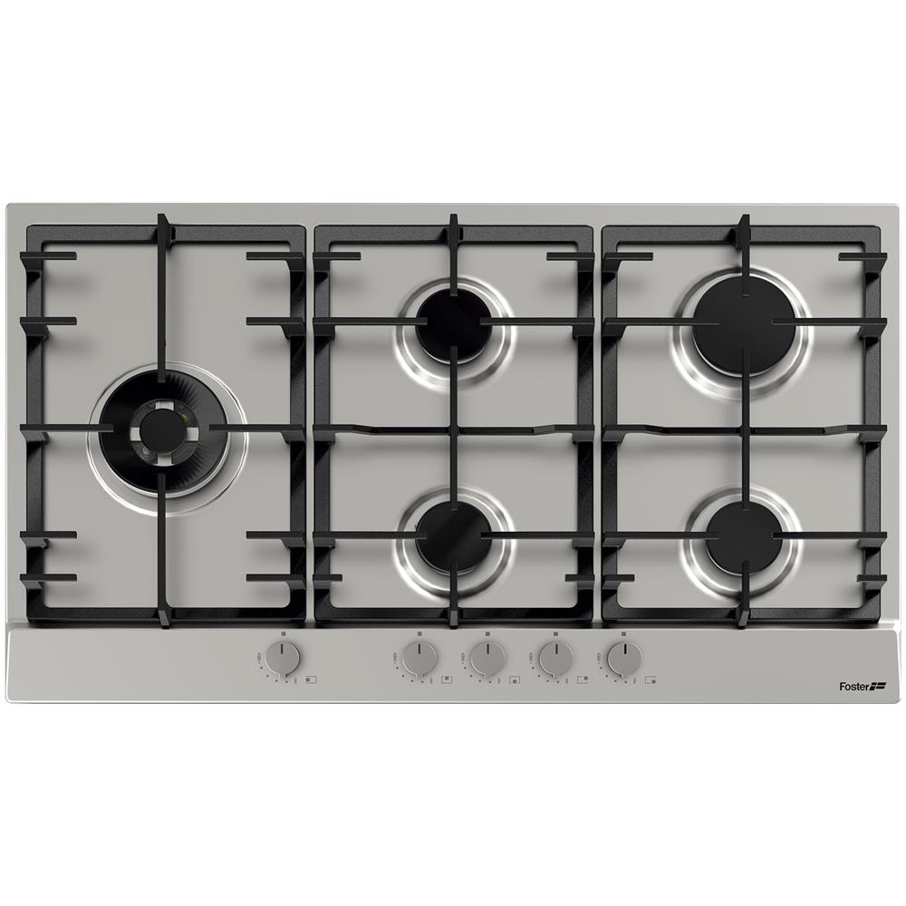 Piano Cottura 7016 032 a Gas 5 Fuochi Gas Colore Inox Spazzolato - Foto 1