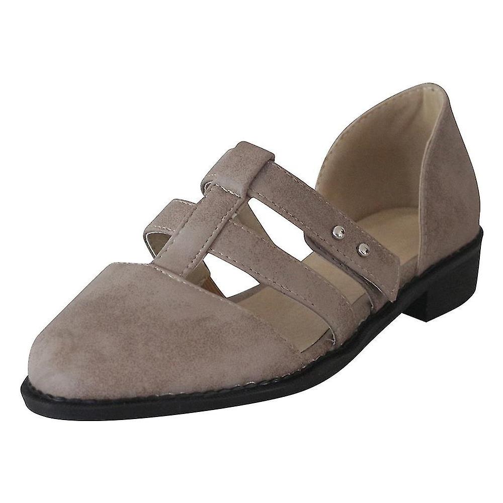 Sandali Con Fibbia Per Donna - Plateau Rotondi E Pizzo, Estivi E Traspiranti - Foto 14