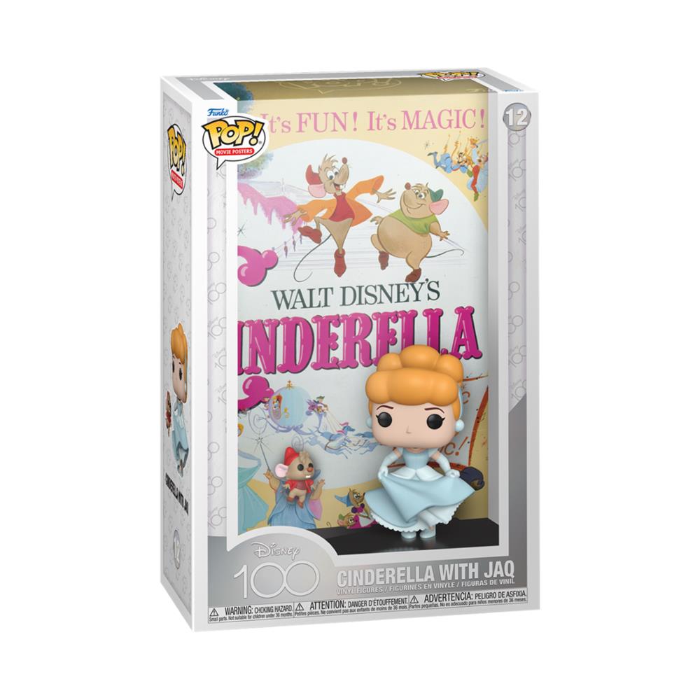 Movie Poster Pop! Disney- Cinderella Vinyl Figure 9 Cm - Foto 1
