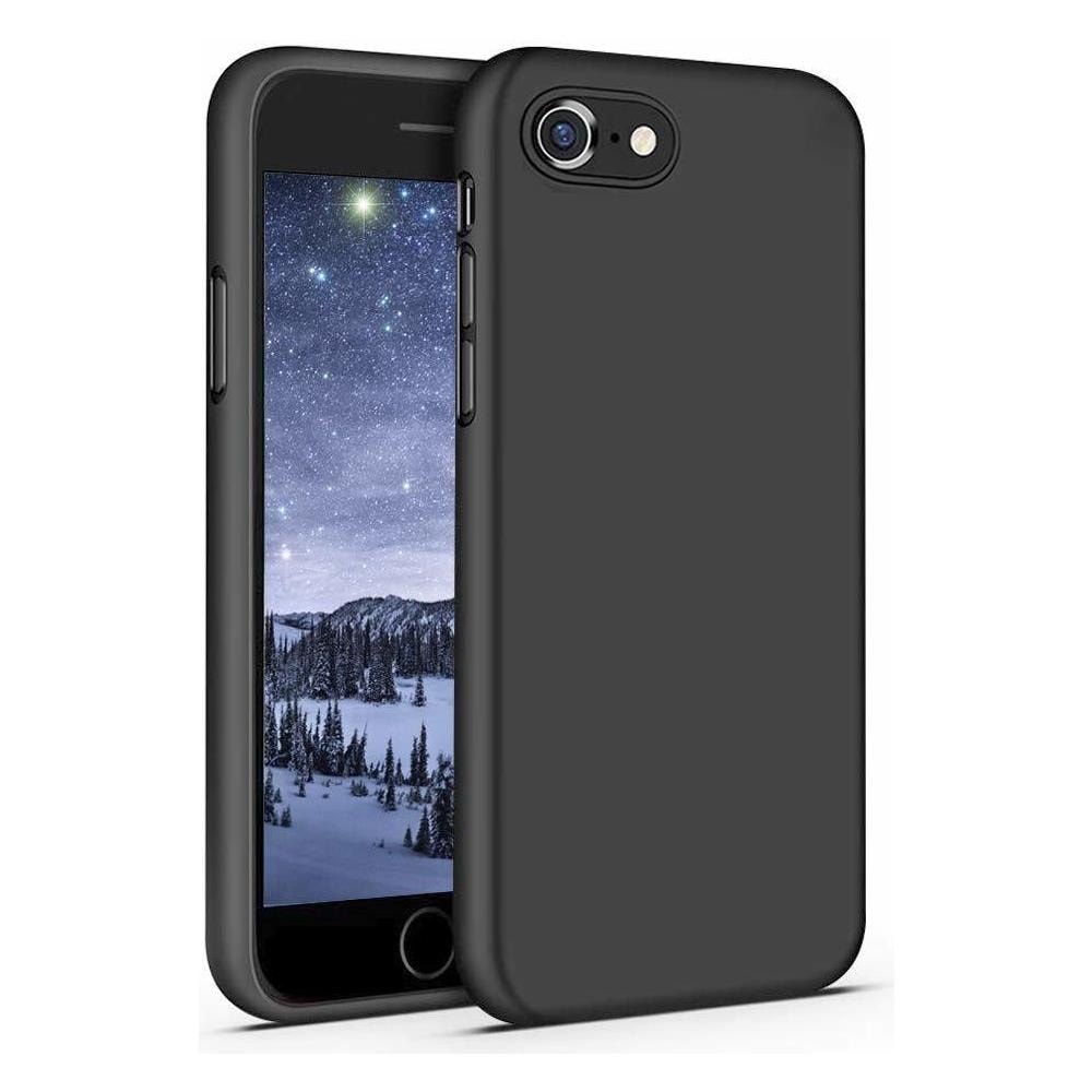 Custodia In Silicone Per Iphone 7/8/se Nera - Foto 1