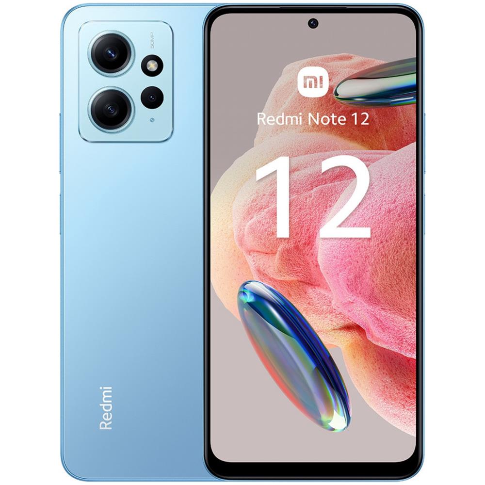 Redmi Note 12 128 GB 4G /LTE Dual Sim Display 6.67" AMOLED Slot Nano SD Fotocamera 50 Mpx Android 13 Ice Blue - Foto 1