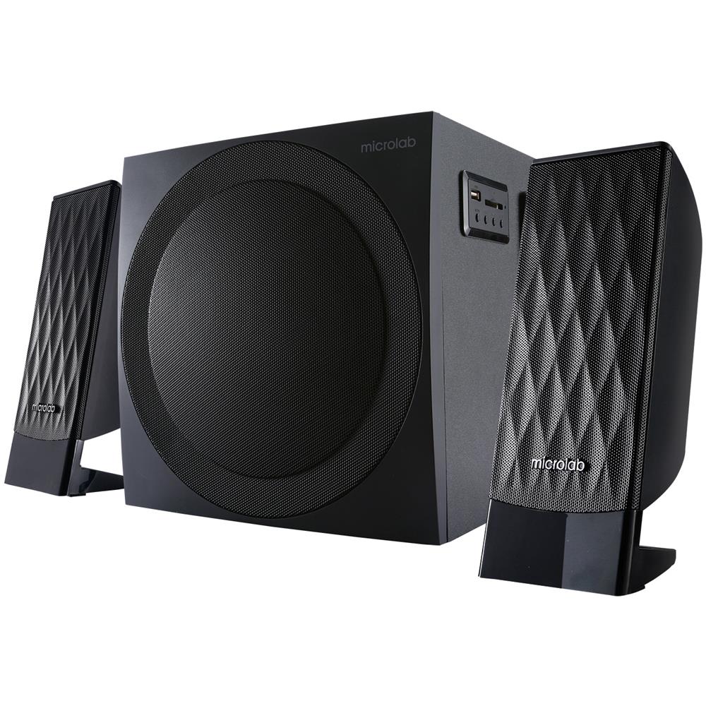 M-300BT set di altoparlanti 38 W Nero 2.1 canali Bluetooth - Foto 2