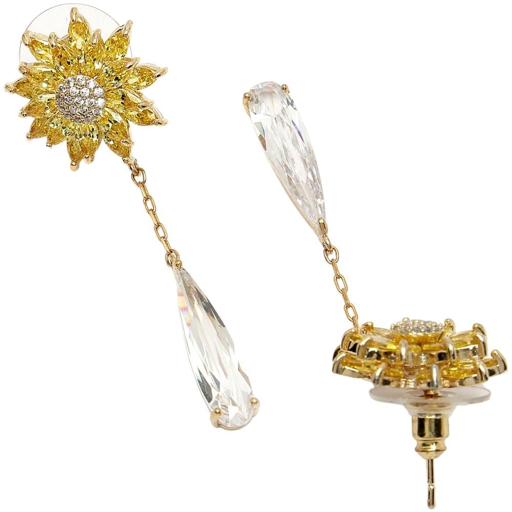 Collezione Diva Orecchini a Goccia Girasole - Foto 2