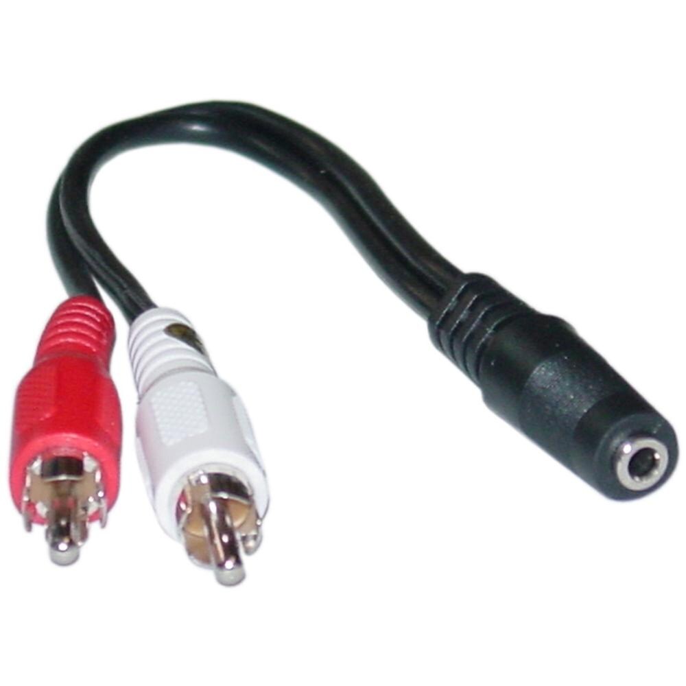 ICOC 020-NC-15 - Cavo Stereo Jack 3.5 mm F a 2 x RCA M 0,20 mt - Foto 2