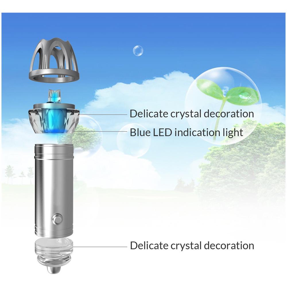 Purificatore Aria Auto, Potente Ionizzatore Che Rimuove Efficacemente La Polvere, Polline E Fumo, Disponibile Per La Tua Auto O Camper - Foto 3