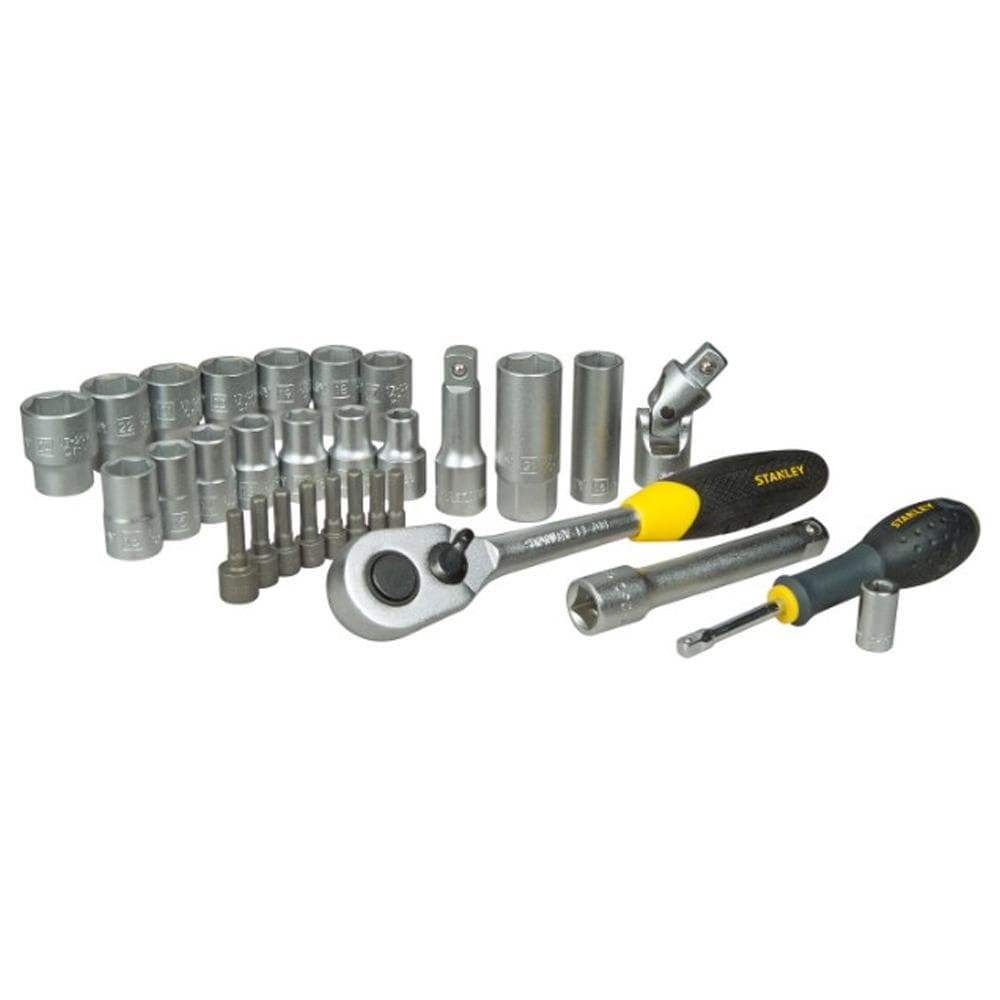Set 30pz Chiavi A Bussola 1/2' E 1/4'con Cricchetto Stht0-73929 - Foto 2