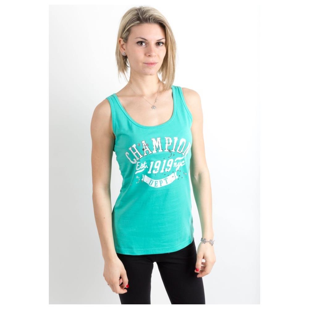 Canotta Donna Athl Graphic Verde Xl - Foto 1