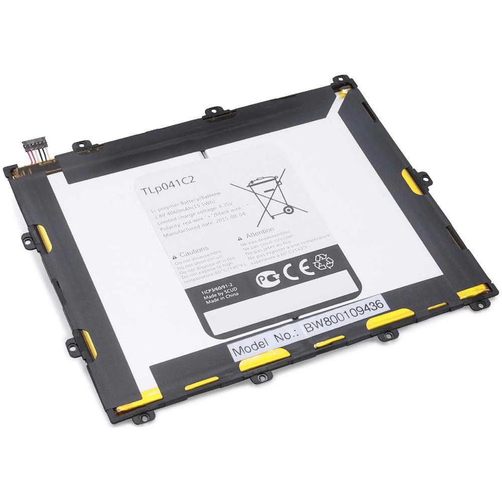 Li-polymer Batteria 4050mah (3.8v) Per Cellulari E Smartphone Alcatel P320a, One Touch Pop 8 Tablet Sostituisce Tlp041c2. - Foto 2