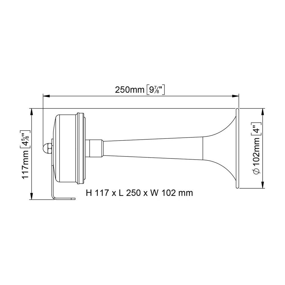 Tromba A Cornetto Tromba A Cornetto 24v. - Foto 2