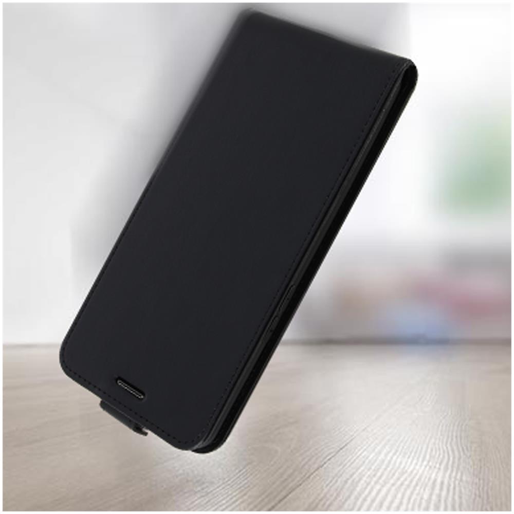 Custodia Oppo Reno 4 Protezione Sportellino Verticale Nero - Foto 5