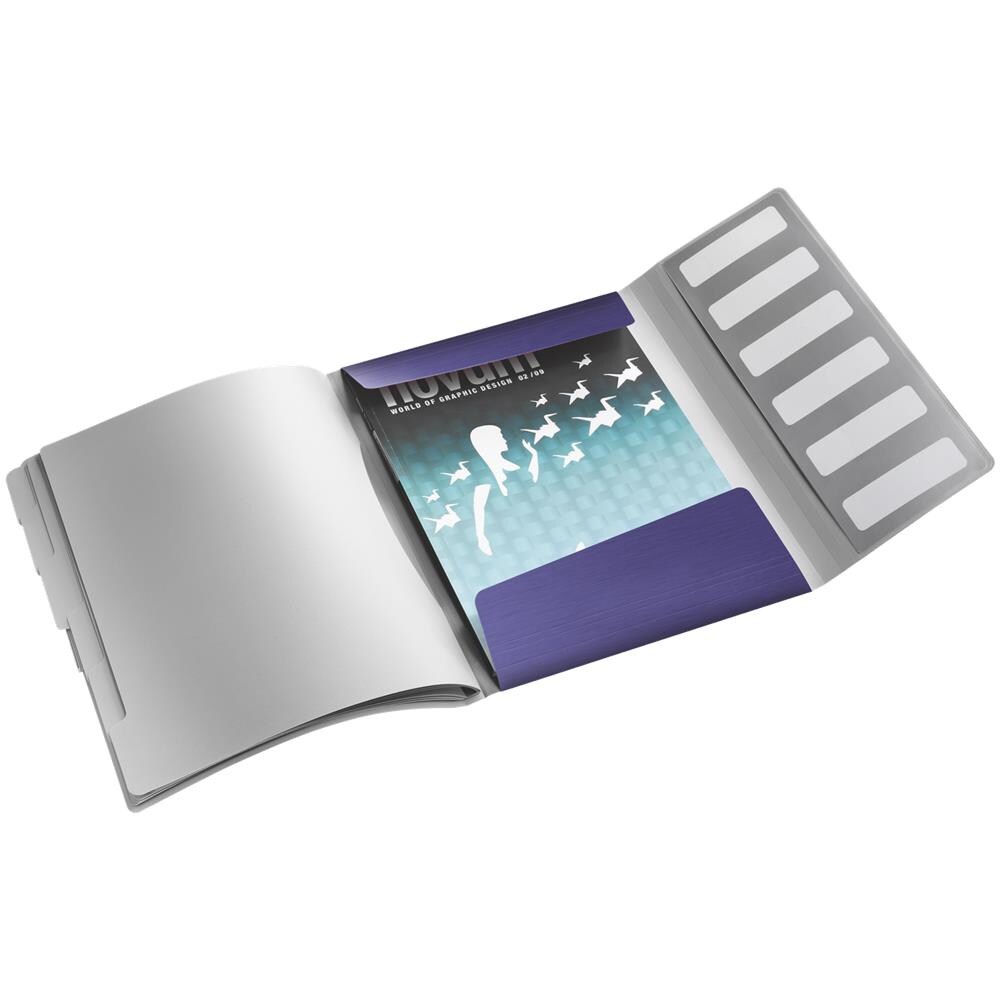 Esselte 39950069 Blau Polypropylene (pp) A4 Schnellhefter (39950069) - Foto 3