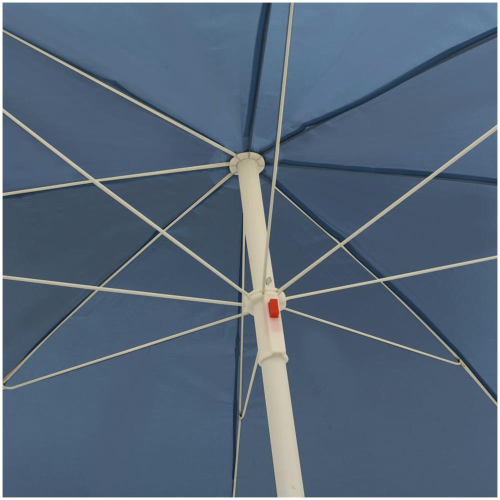 Ombrellone da Spiaggia Blu 240 cm - Foto 2