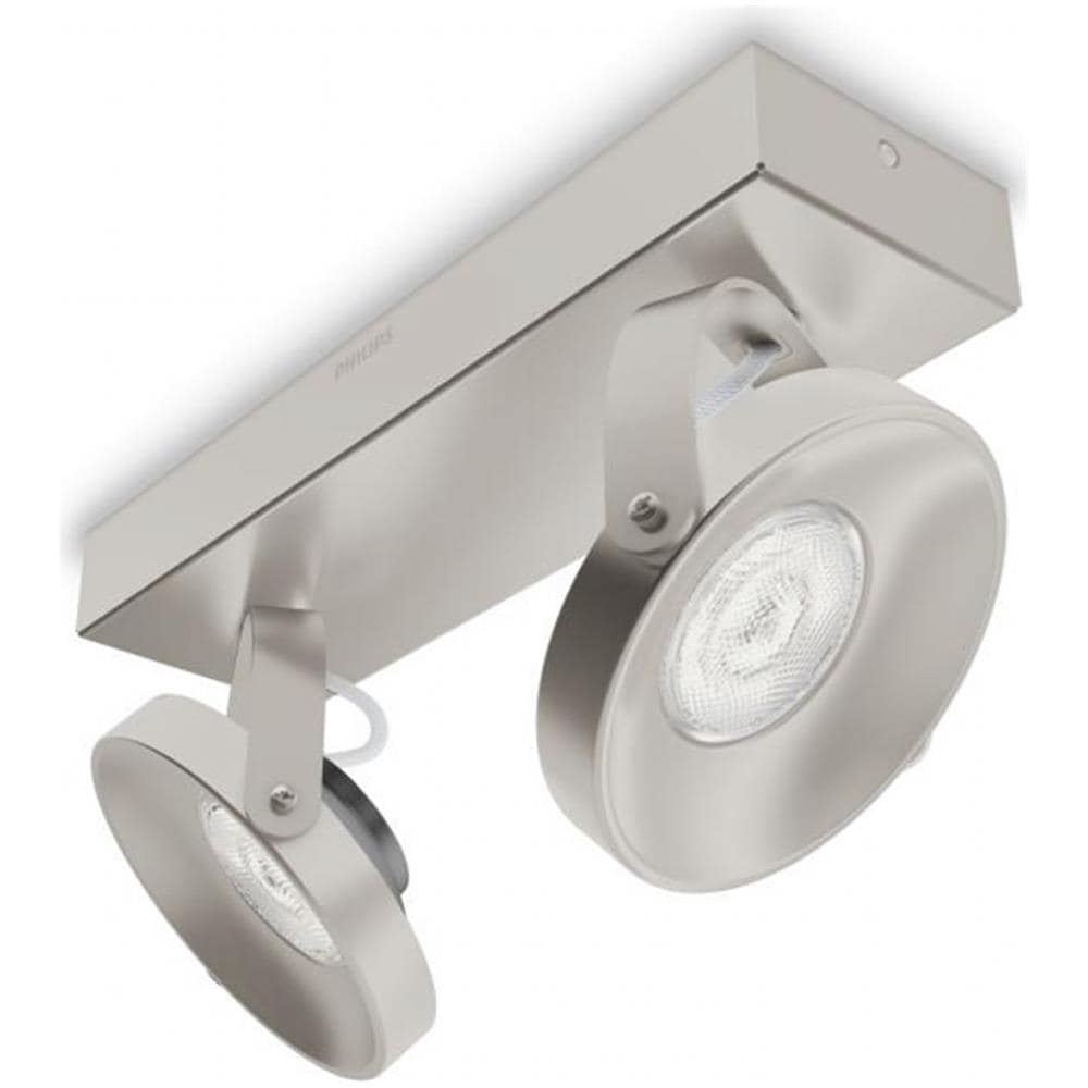 Spur, Cromo, LED, Bianco caldo, Interno, Camera da letto, Soggiorno, IP20 - Foto 1