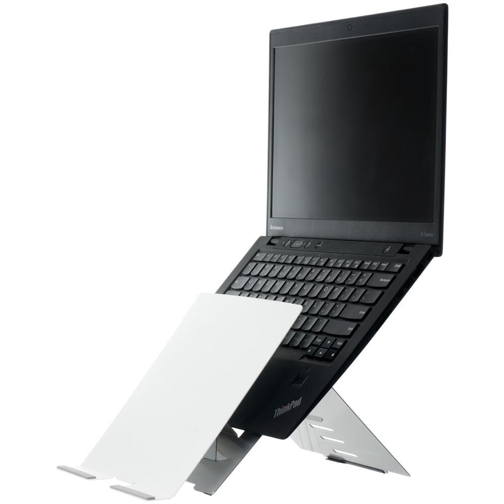 Riser supporto portatile silver, 135 - 220 mm, 30 - 57°, Alluminio, Argento - Foto 4