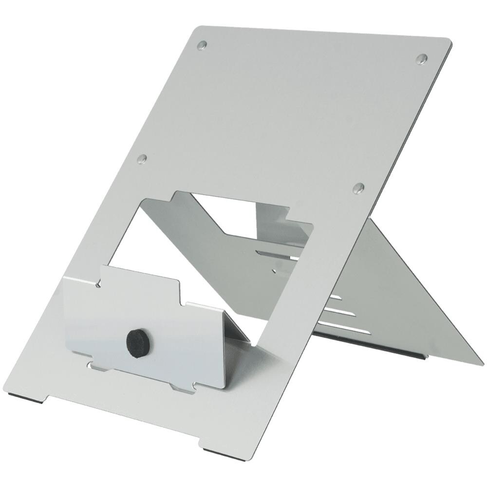 Riser supporto portatile silver, 135 - 220 mm, 30 - 57°, Alluminio, Argento - Foto 1