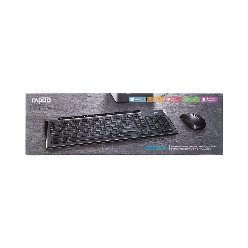 8200P RF Wireless Nero tastiera - Foto 4