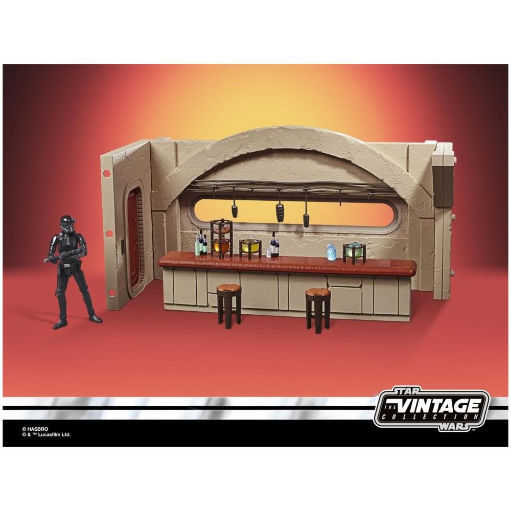 Star Wars The Mandalorian Vintage Collection Nevarro Cantina With Imperial Death Trooper (nevarro) - Foto 2