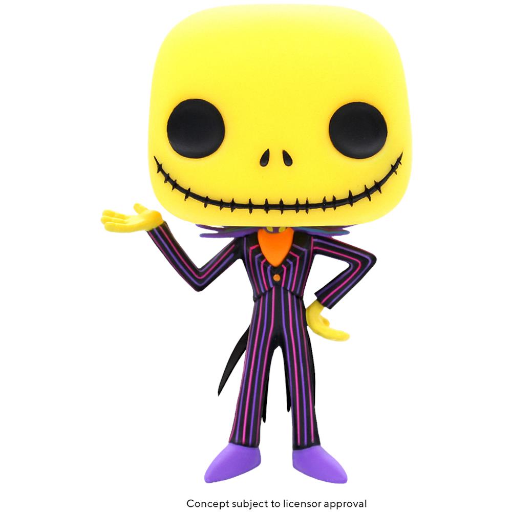 Nightmare Before Christmas Pop! Disney Vinyl Figure Jack (blacklight) 9 Cm - Foto 3
