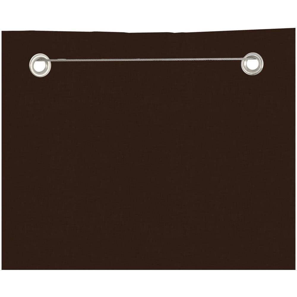 Paravento Per Balcone Marrone 140x240 Cm In Tessuto Oxford - Foto 3