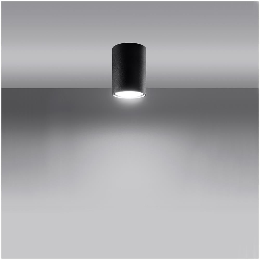 Applique Da Soffitto In Metallo Lagos 10 Bianco 100xø60 Mm Metallo - Foto 1