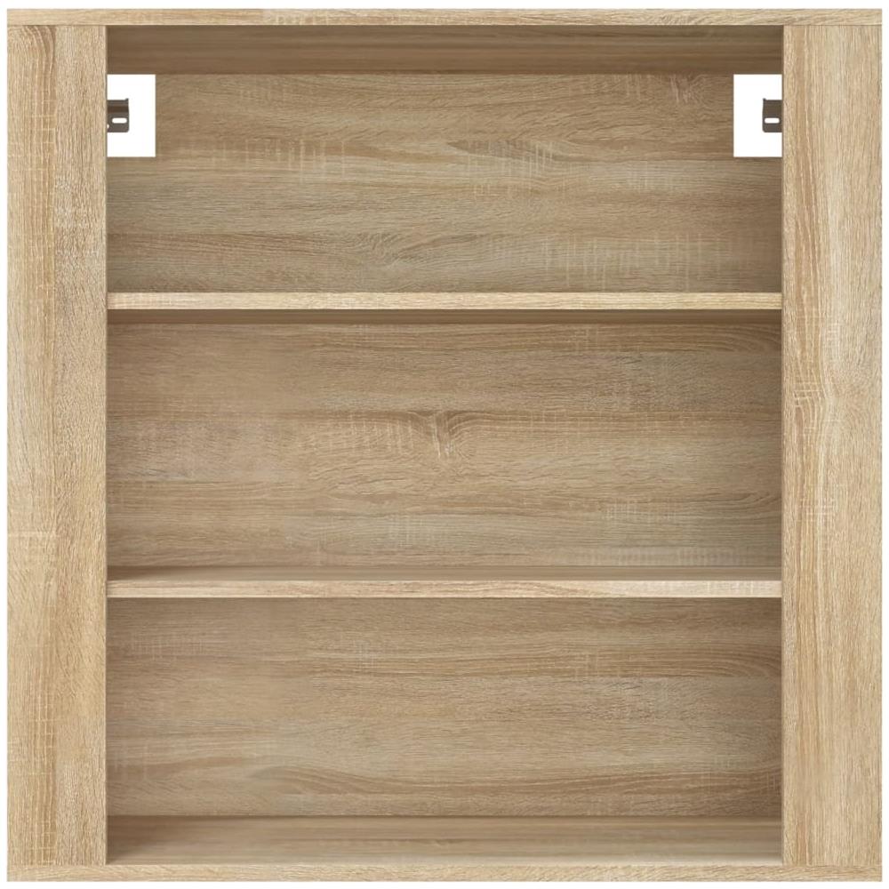 Armadietto A Muro Rovere Sonoma 80x33x80 Cm Legno Multistrato - Foto 3