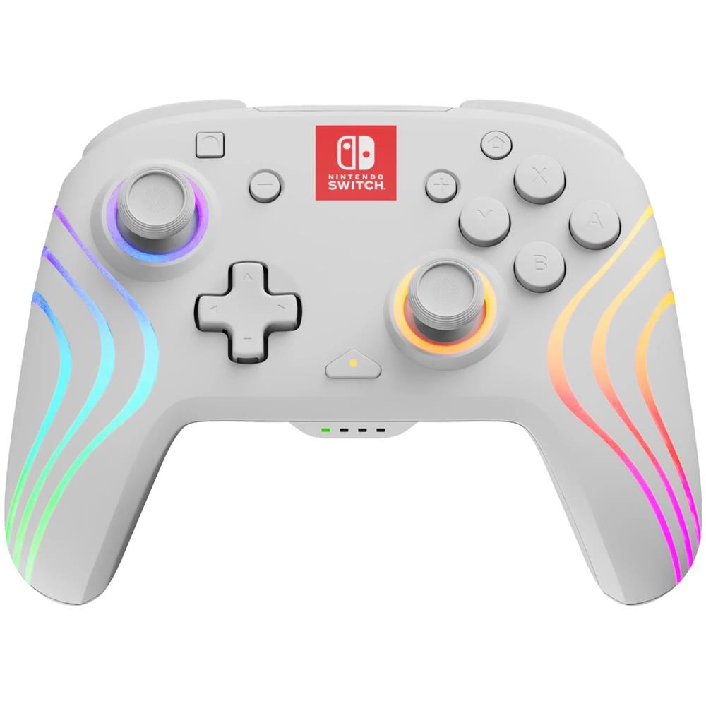 Controller Wireless Bianco Afterglow Wave Per Nintendo Switch E Switch Oled - Foto 2