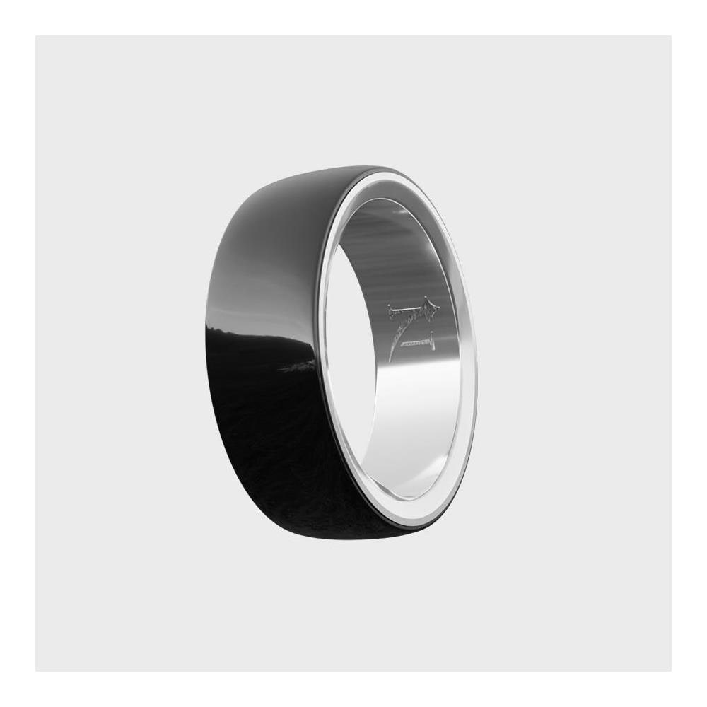 Niah Moon Smart Ring NH-MOON-BK6 Anello Intelligente Nero con Monitoraggio Salute e Funzioni Smart - Foto 2