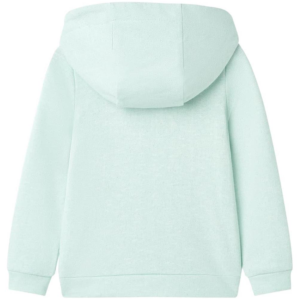 Felpa con Cappuccio e Cerniera da Bambina Menta Chiaro Misto 116 - Foto 2